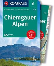 KOMPASS Wanderführer Chiemgauer Alpen, 65 Touren mit Extra-Tourenkarte - Cover
