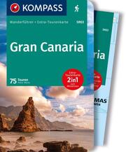 KOMPASS Wanderführer Gran Canaria, 75 Touren mit Extra-Tourenkarte - Cover