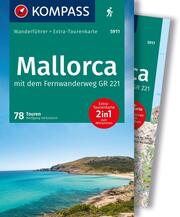 KOMPASS Wanderführer Mallorca, 78 Touren mit Extra-Tourenkarte - Cover