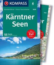 KOMPASS Wanderführer Kärntner Seen, 55 Touren mit Extra-Tourenkarte - Cover