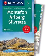 KOMPASS Wanderführer Montafon, Arlberg, Silvretta, 60 Touren mit Extra-Tourenkarte - Cover