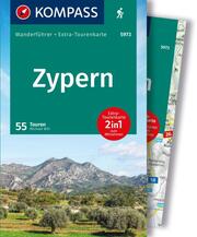 KOMPASS Wanderführer Zypern, 55 Touren mit Extra-Tourenkarte - Cover