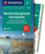 KOMPASS Wanderführer Mecklenburgische Seenplatte, Land der 1000 Seen mit Nationalpark Müritz, 55 Touren mit Extra-Tourenkarte - Cover