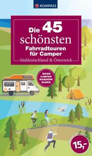 Die 45 schönsten Fahrradtouren für Camper Süddeutschland & Österreich - Cover