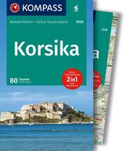 KOMPASS Wanderführer Korsika, 80 Touren mit Extra-Tourenkarte - Cover