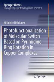 Photofunctionalization of Molecular Switch Based on Pyrimidine Ring Rotation in Copper Complexes - Cover