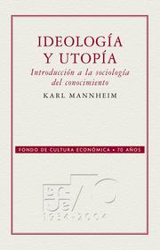 Ideología y utopía - Cover