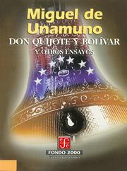 Don Quijote y Bolívar y otros ensayos - Cover