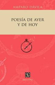 Poesía de ayer y de hoy - Cover