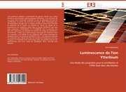 Luminescence de l''ion Ytterbium - Cover