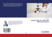 Instant Note for CSIR-UGC NET Life Sciences