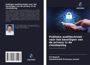 Publieke audittechniek voor het beveiligen van de privacy in de cloudopslag - Cover