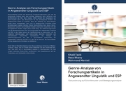 Genre-Analyse von Forschungsartikeln in Angewandter Linguistik und ESP