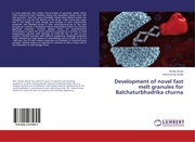 Development of novel fast melt granules for Balchaturbhadrika churna - Cover