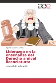 Liderazgo en la enseñanza del Derecho a nivel licenciatura: - Cover