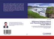Difference between Actual and Theoretical Discharge at Gauge Station