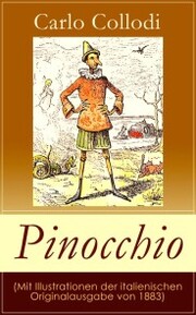 Pinocchio (Mit Illustrationen der italienischen Originalausgabe von 1883) - Cover