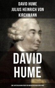 David Hume: Eine Untersuchung über den menschlichen Verstand - Cover
