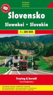 Slowakei (Autokarte 1:300.000, Hardcover)