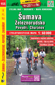 Sumava Zeleznorudsko, Povydrí, Churánov / Böhmerwald, Eisenstein (Radkarte 1:60.000) - Cover