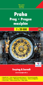 Praha/Prag MAXI (Stadtplan 1:20.000)