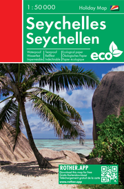 Seychellen, Freizeitkarte 1:50 000