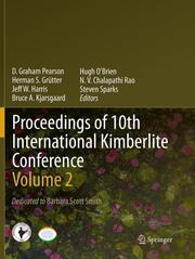 Proceedings of 10th International Kimberlite Conference - Cover