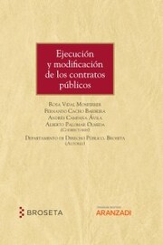 Ejecución y modificación de los contratos públicos - Cover