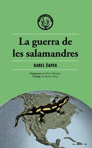 La guerra de les salamandres - Cover