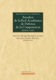Estudios de la Red Académica de Defensa de la Competencia (RADC) - Cover
