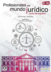 Profesionales del mundo jurídico - curso de español - Cover