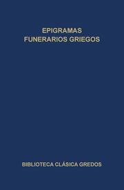 Epigramas funerarios griegos - Cover