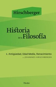 Historia de la filosofía I - Cover
