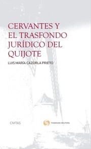 Cervantes y el trasfondo jurídico del Quijote - Cover