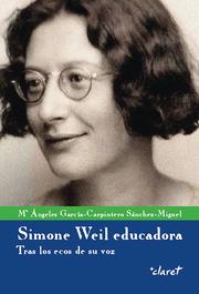 Simone Weil educadora - Cover