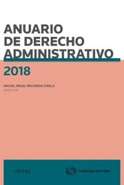 Anuario de Derecho Administrativo 2018 - Cover