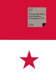 Constitución Política de la República de Panamá de 1972 - Cover