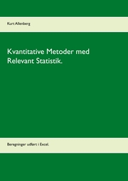 Kvantitative Metoder med Relevant Statistik. - Cover