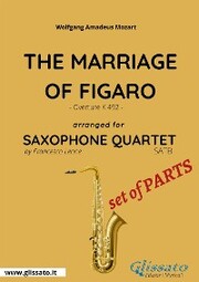 Bb Soprano part 'The Marriage of Figaro' - Sax Quartet