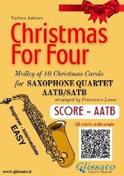 Saxophone Quartet Score 'Christmas for four'