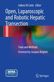 Open, laparoscopic and robotic hepatic transection.Tools and methods.