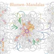 Blumen-Mandalas - Ausmalbuch zur kreativen Stressbewältigung - Cover