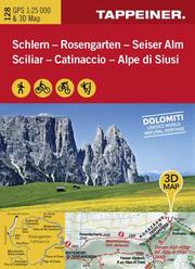 3D-Wanderkarte Schlern/Rosengarten/Seiser Alm