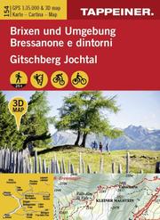 3D-Wanderkarte Brixen und Umgebung