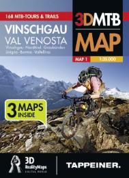 Mountainbike-Kartenset Vinschgau und Umgebung