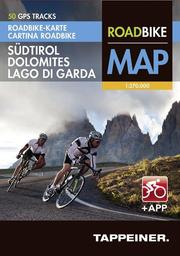 Roadbike Karte Südtirol/Dolomites/Lago di Garda