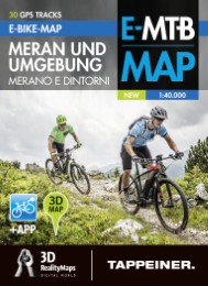 E-Bike-Karte Meran und Umgebung