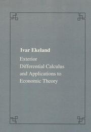 Exterior differential calculus and applications to economic theory