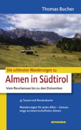Die schönsten Wanderungen zu Almen in Südtirol - Cover