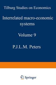 Interrelated macro-economic systems